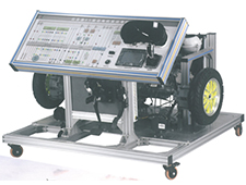 DYQC-28北汽EV150純電動汽車驅(qū)動傳動系統(tǒng)（高壓電控總成、驅(qū)動電機、變速箱）實訓臺