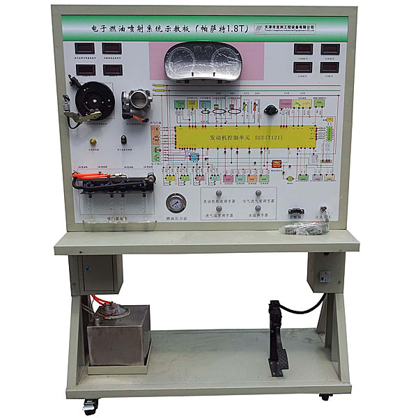 電子燃油噴射系統(tǒng)示教實訓(xùn)臺,便攜式電動機械組合實驗臺
