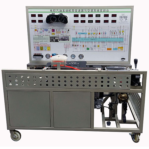 發(fā)動機、自動變速器、自動空調(diào)實訓(xùn)臺,多種凸輪機構(gòu)動態(tài)測試實驗臺